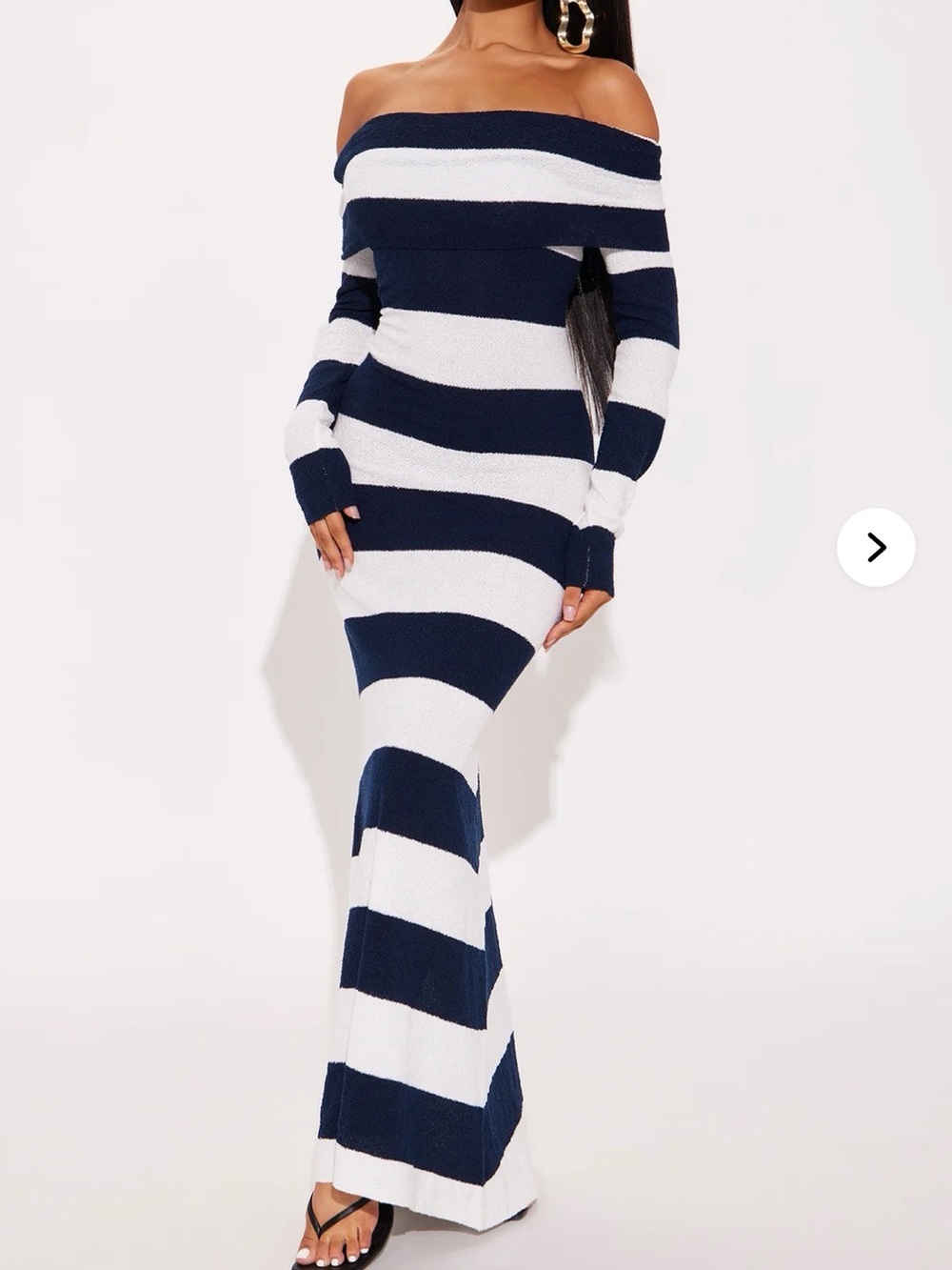 Hampton Striped Maxi Dress